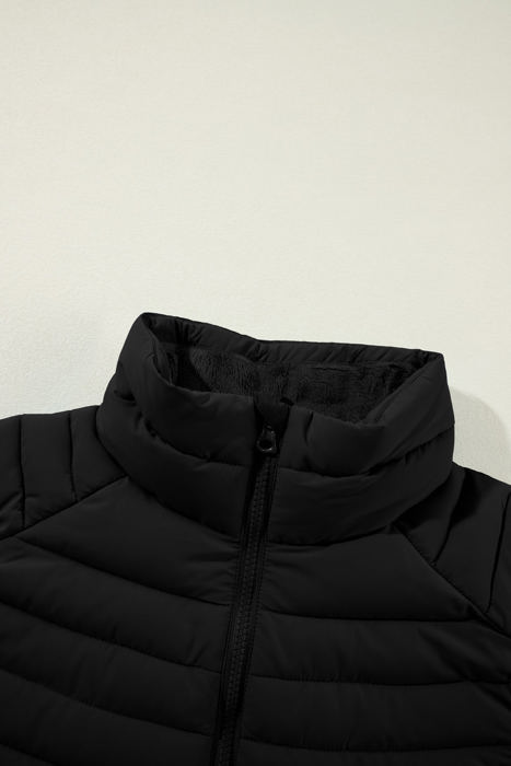 Harper Quilted Zipped Puffer Vest
