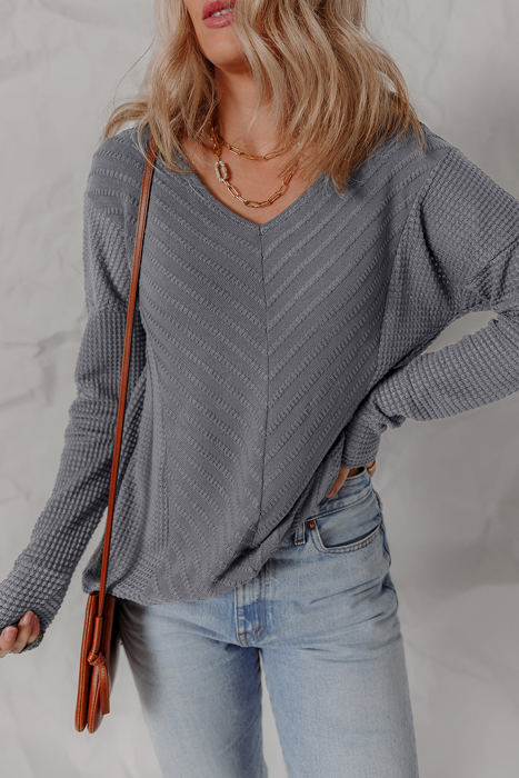 Haylee Knit Top Long Sleeve Top
