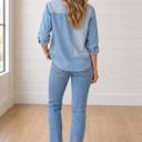  Haylee Striped Patchwork Down Shacket