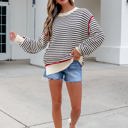  Hazel Drop Shoulder Oversized Sweater