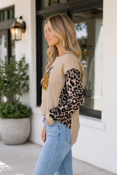 Hazel Graphic Western Pullover Top