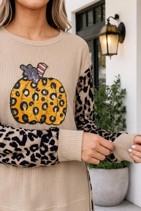 Hazel Graphic Western Pullover Top