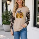 Gray Morn Large Hazel Graphic Western Pullover Top