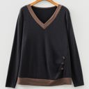  Heaven Trim Decor Long Sleeve Top