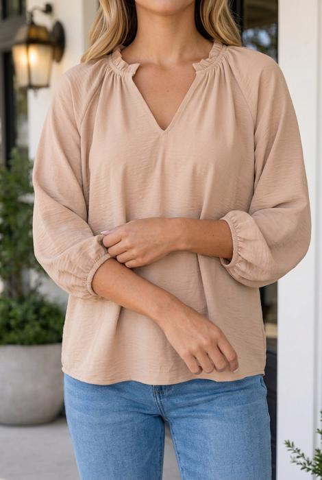 Helenia Quarter Sleeve Blouse