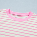  Hope Short Sleeve Patchwork Blouse