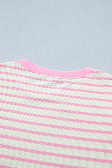 Hope Short Sleeve Patchwork Blouse