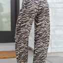  Hunter Printed Wide Leg Jeans