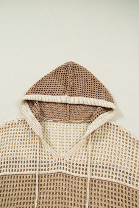 Icelynn Knit Hooded Jumper PLUS Sweater