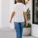  Ila Hollow Out Blouse