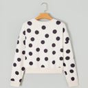 Imani Casual Polka Dot Pullover