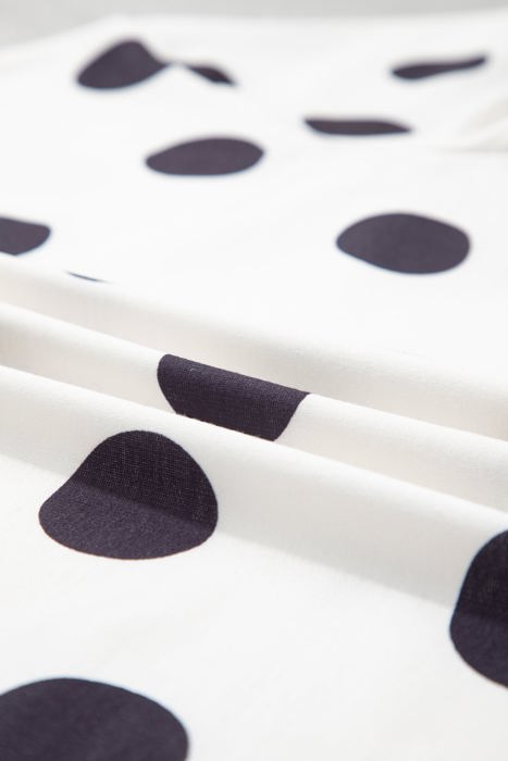Imani Casual Polka Dot Pullover