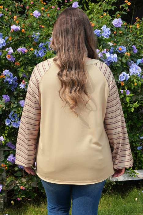 Iris Notched Raw Edge PLUS Jumper