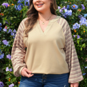  Iris Notched Raw Edge PLUS Jumper