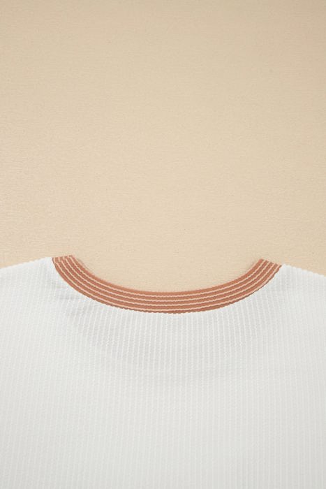 Isabela Applique Ribbed PLUS Top