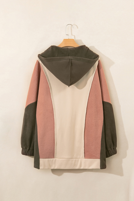 Isabelle Patchwork High Low Hoodie