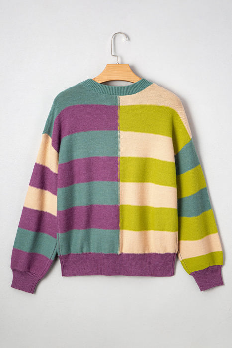 Isabelle Ribbed Edge Casual Sweater