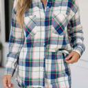  Isla Plaid classic two-piece loungewear