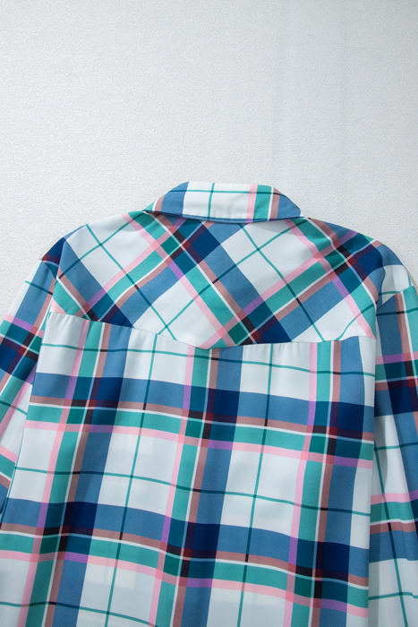 Isla Plaid classic two-piece loungewear