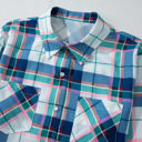  Isla Plaid classic two-piece loungewear