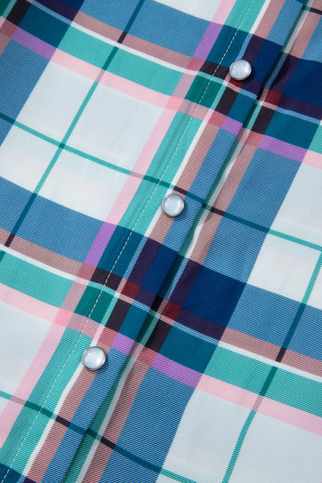 Isla Plaid classic two-piece loungewear
