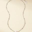 Silver Isla Silver Dipped Pearl Pendant Necklace