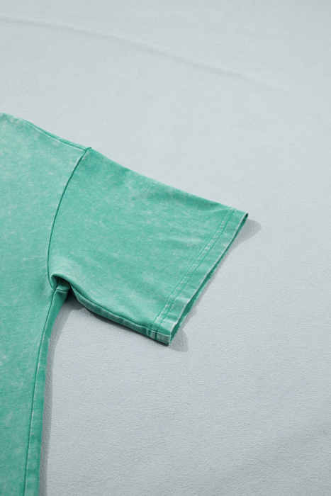 Itzel Mineral Washed Oversize Tee