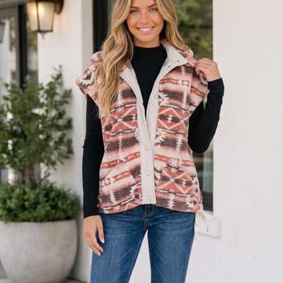Iva Placket Shift Silhouette Vest