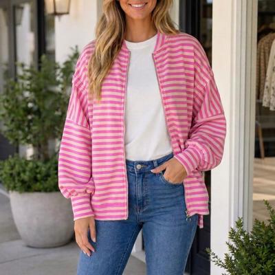 Ivanna Puff Sleeve Zip Jacket