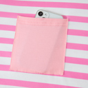  Ivanna Stripe Colorblock Patched PLUS Tee