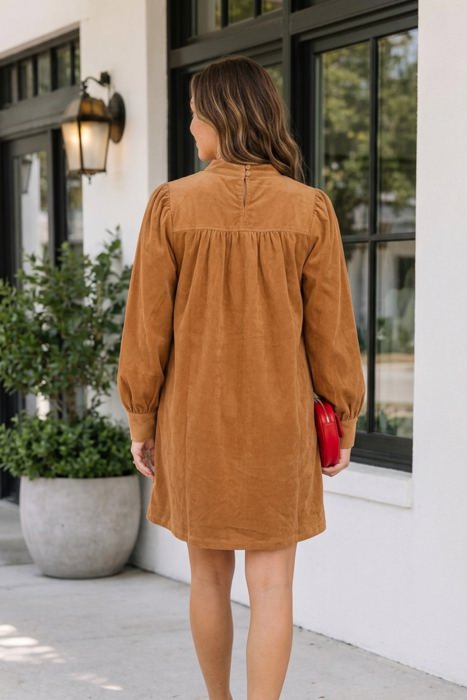 Ivannna Sleeve Shift Short Dress