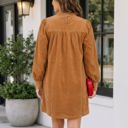  Ivannna Sleeve Shift Short Dress