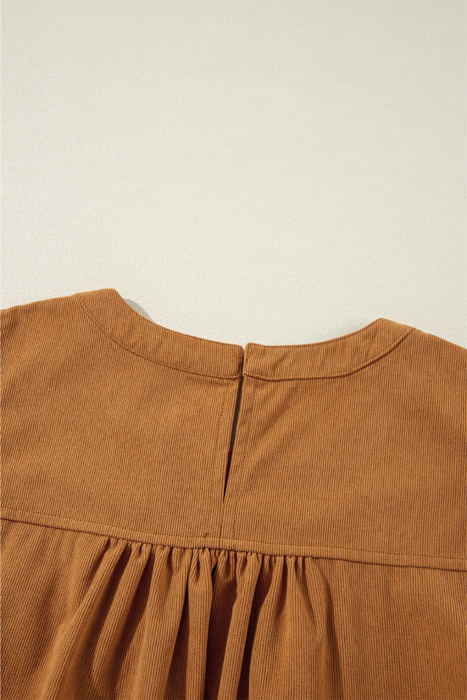 Ivannna Sleeve Shift Short Dress