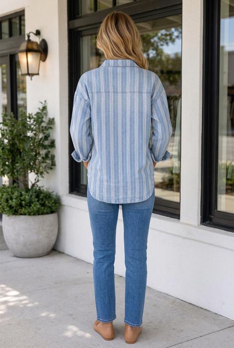 Ivori Chest Classic Shacket