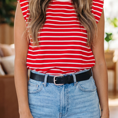 Ivy Trim Loose Tank Top