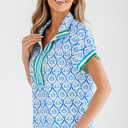  Jade Sleeve Summer Blouse Top