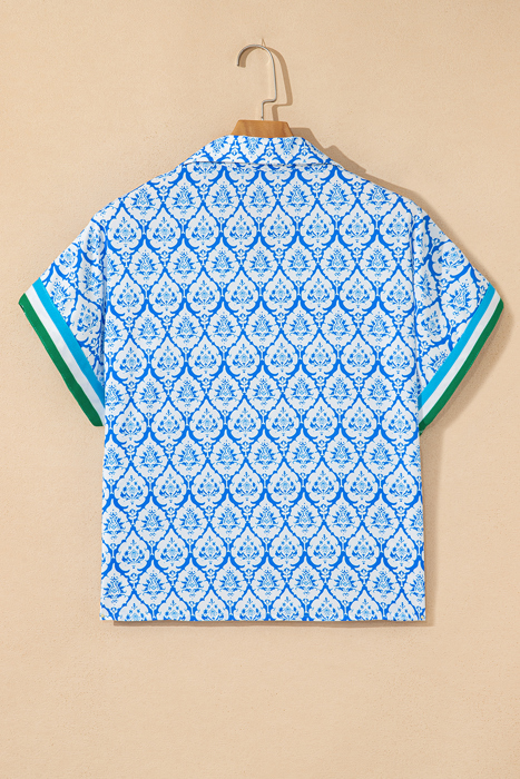 Jade Sleeve Summer Blouse Top