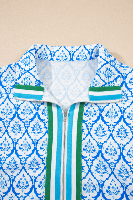 Jade Sleeve Summer Blouse Top