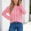  Jaida Cotton Pullover Sweater Long Sleeve Top