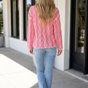 Jaida Cotton Pullover Sweater Long Sleeve Top