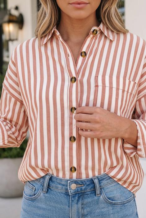 Jaliyah Casual Shirt Long Sleeve Top