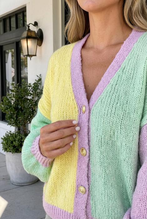Jaliyah Regular Wash Knitwear Cardigan