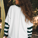  Janiyah Fake 2 Piece Sweatshirt