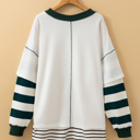  Janiyah Fake 2 Piece Sweatshirt