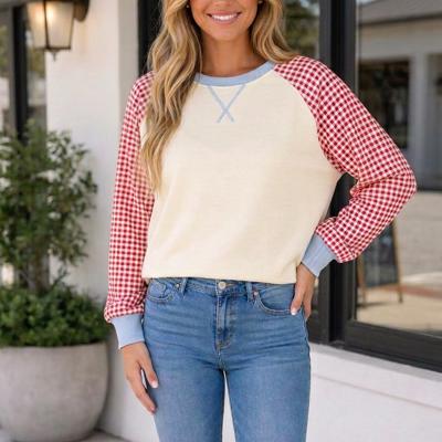 Jasmine Sleeve Colorblock Raglan Pullover