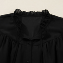  Jaycee Sleeve Chiffon Elegant PLUS Shirt