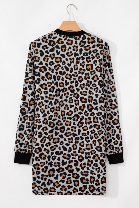 Jazmin Patched Open Front Cardigan