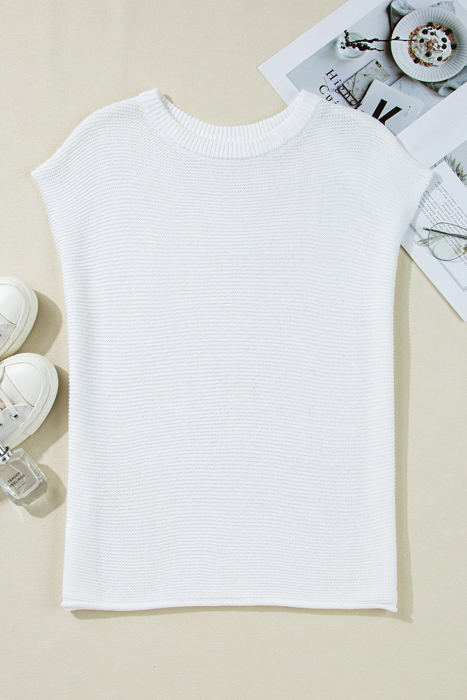 Jemma Sweater Tee with Side Slits