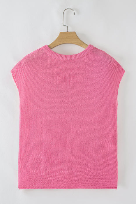 Jemma Sweater Tee with Side Slits