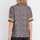  Jennifer Patchwork Short Sleeve Top